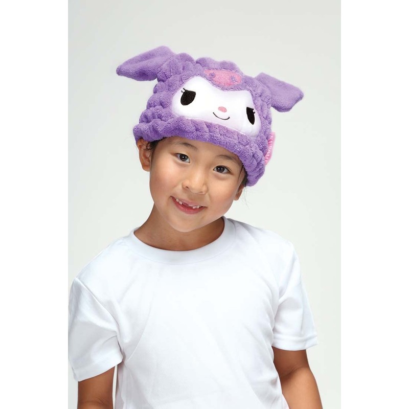 Skater TOC11-A Water Absorption Quick-Drying Animal Towel Cap, Chromi, Sanrio,