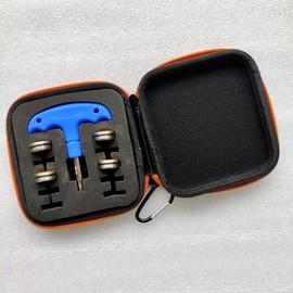 4pcs/Set Gold Golf Weights Wrench Tool Kit for Odyssey Stroke Lab, O-Works Putters 2x10g 2x15g