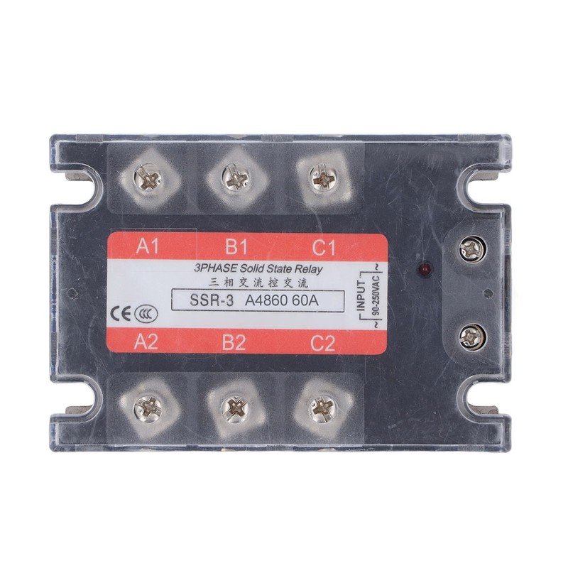 3 Phase Solid State Relay Dual SCR AC Control AC