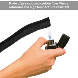 Nonley Smoker Gasket Seals 30FT XXL – 3/4 x 1/8 High Temp Grill Gasket for Smokers – BBQ Gasket Smoker Seal Self Stick, High Heat Grill Gasket Seal Tape for Smokers BBQ Lid