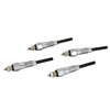 Neeseelily 4Pcs Glow Plug 6655233 19077-65510 Compatible with Kubota V2203