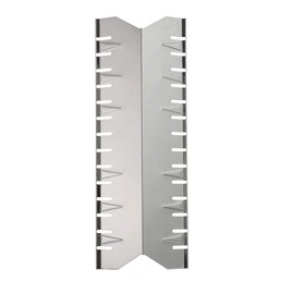 YIHAM KS767 Grill Heat Shield Replacement Parts for Huntington 6301-24, 6300-14, 6301-14, 30040HNT, 24025HNT, Master Forge 30030MSF Broil-Mate Fiesta, Stainless Steel BBQ Heat Plate Tent 19 9/16 inch