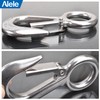 Alele 2Pack 0.5T Crane Scale Grab Hooks,Slip Hooks,Stainless Steel Lifting