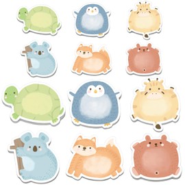Cute Animal Sticky Notes 24 Pads Mini Cartoon Notes Memo Pads Self Adhesive Home Office School Classroom Supplies