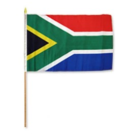 South Africa 12"x18" Stick Flag (1)