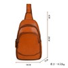 NICE SELECTION Men's Shoulder Bag, Cross-Body Bag, Genuine Leather, Cross-Body