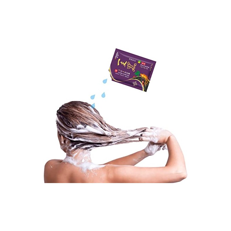 10 PACK Shampoo Tinte Instantáneo - Cubre Canas Naturalmente en