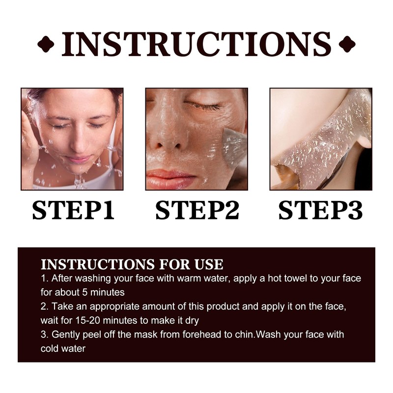 Pore-refining and brightening skin mask