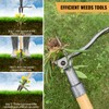 MASYHLEST Weed Puller Tool, Stand Up Weed Remover Tool with