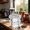 Clear Glass Replacement Top for Coffee Percolators - Transparent Knob