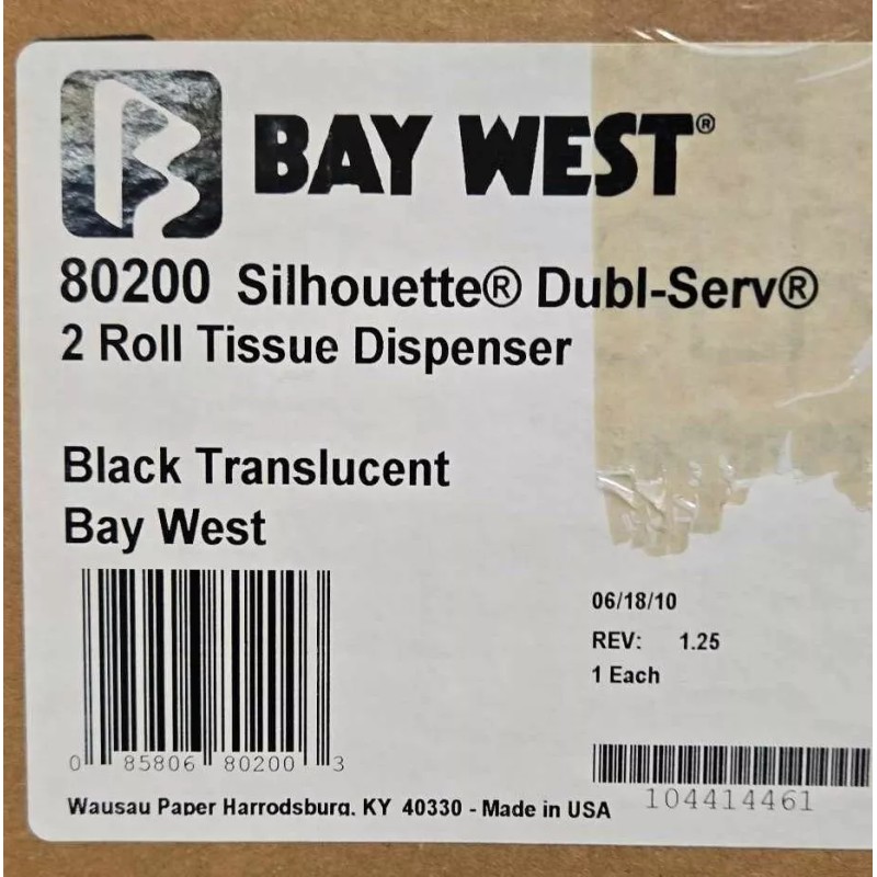 Bay West (2 Pack) Bay West Silhouette 2-Roll Toilet Tissue