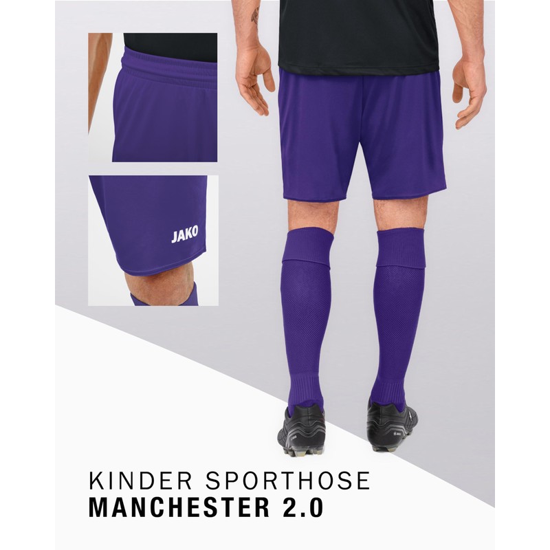 Jako Children's Manchester 2.0 Sports Shorts, 14