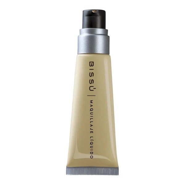 Maquillaje Líquido Bissú 28 Ml Cobertura Alta Natural