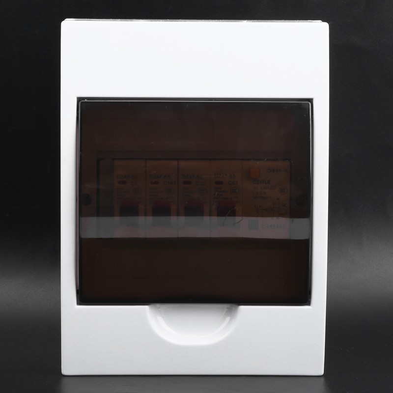 3 Way Fuse Box for 63A 30mA RCD+3MCB(6A+16A+32A) Power Supply