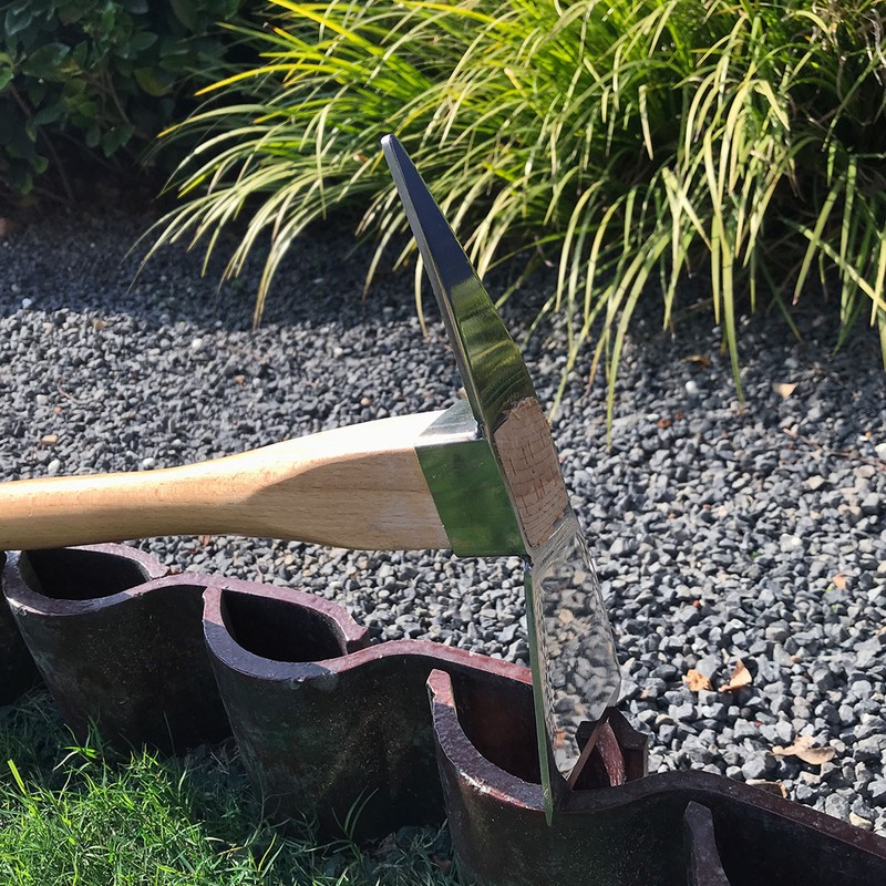 Pick Axe Simple Practical Fine Workmanship Stainless Steel Wood Material