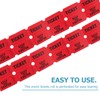 Garneck Raffle Ticket Roll 1000 Pieces Numbered Lottery Ticket Label