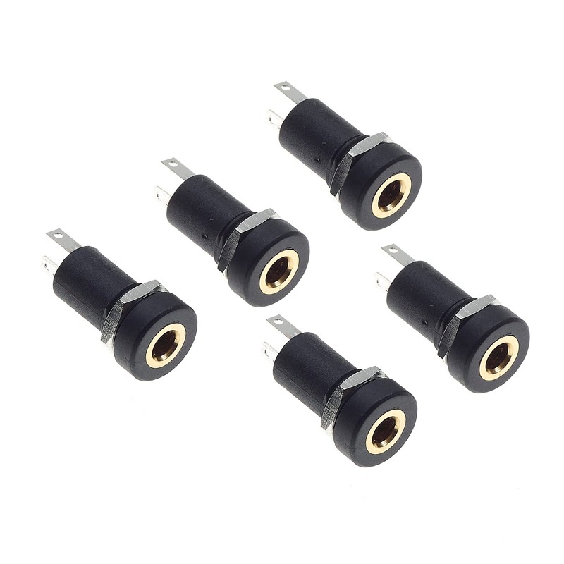 3.5mm Jack Socket 3 Pin 5pcs Audio Video Female Stereo