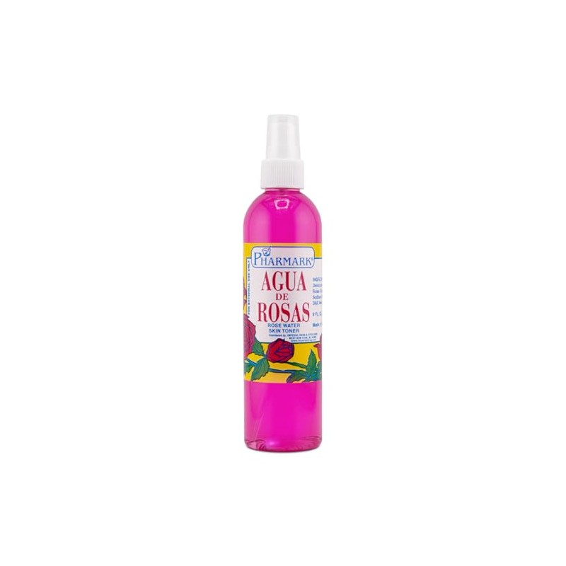 Agua De Rosas 8 Oz. Rose Water by Pharmark
