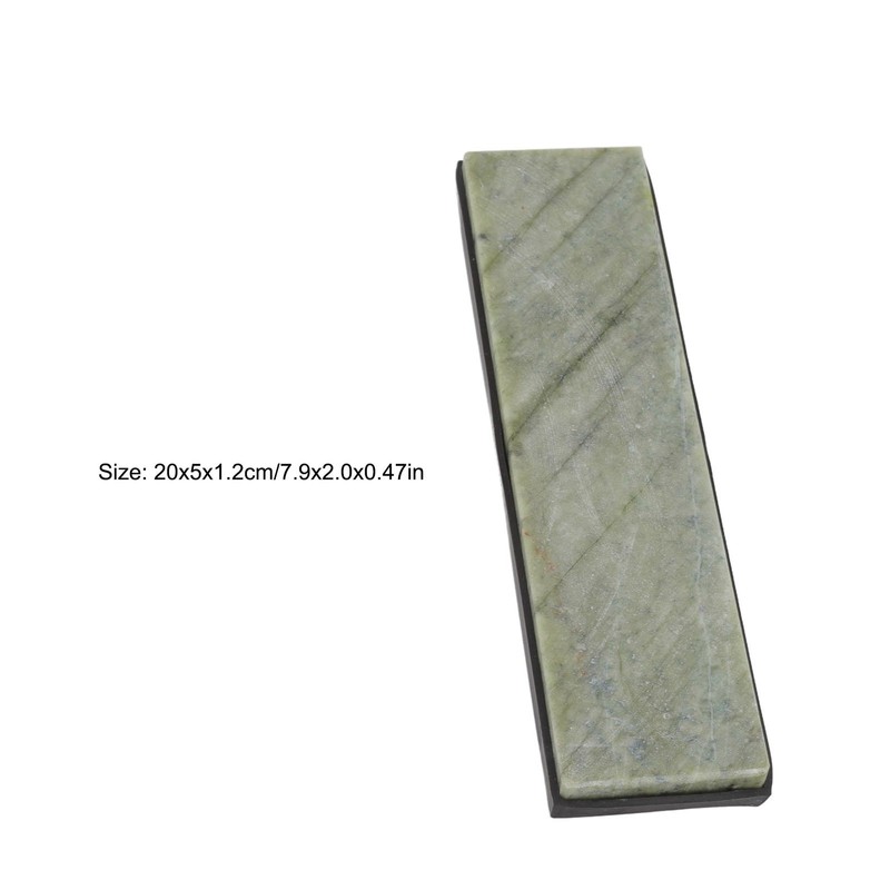 20x5x1.2cm 10000 Grit Kitchen Whetstone Natural Beryl with Base Sharpening