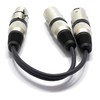 VITALCO XLR Splitter Audio Adapter XLR Female to 2x Male