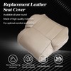 SecosAutoparts Driver or Passenger Side Top Lean Back Leather Seat
