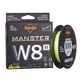 Seaknight W8 II 8 Strands Braided Lines 150M/300M/500M Smooth PE Braid Multifilament Carp Fishing Lines Saltwater for Sea Fishing 15-100LB