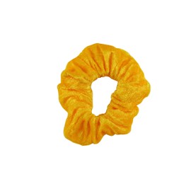 Pack of 2 Velvet Scrunchies (Yellow)