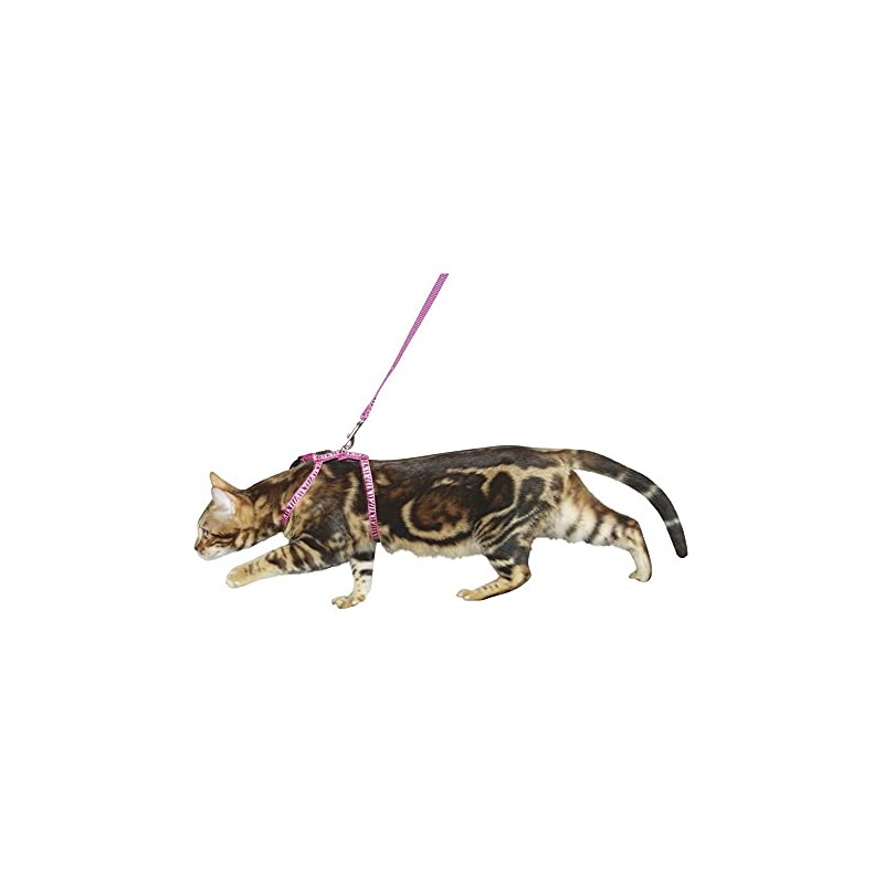 Kerbl Cat Harness with Leash, 120 cm x 10 mm,