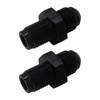 Zafina-UP 2Pcs 6AN Male Flare to 1/2 x 20 Inverted