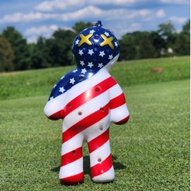 Voodoo Golf Ball Tee Holder | Novelty Keychain Accessory for Bag | Gifts for Men | Fits 3 1/4, 2 3/4, 1 1/2 Tees (USA)