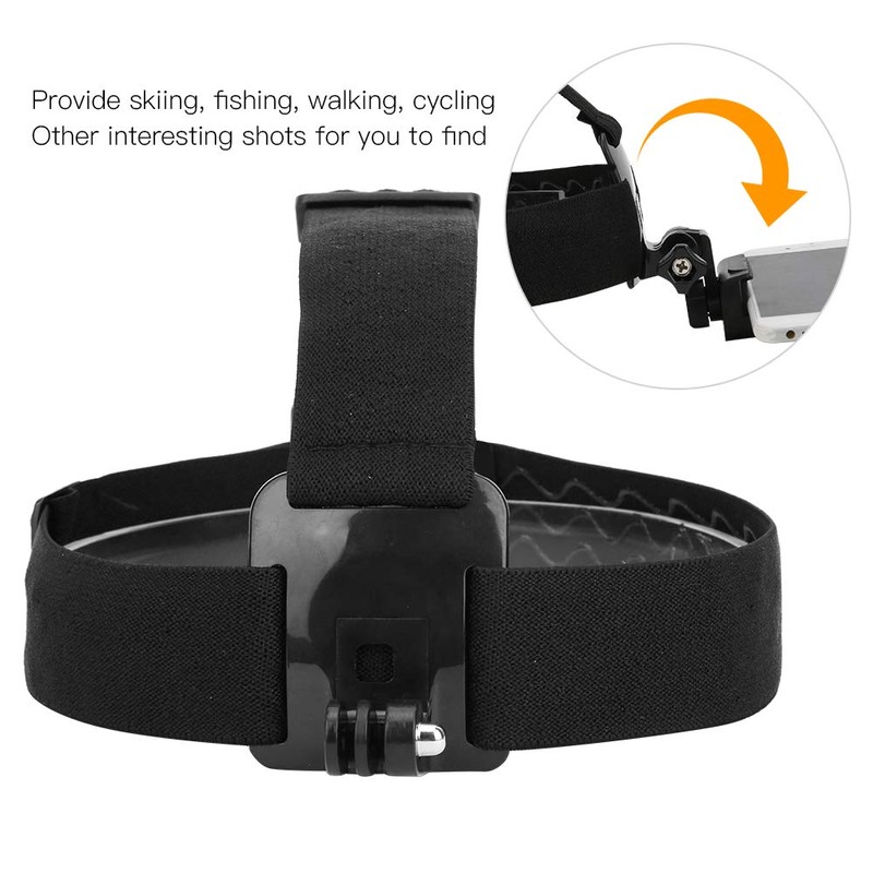 Head Mounted Phone Holder, First Person View Video Outdoor Live