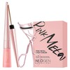 Neogen Extra Slim Metal Maxi Mascara Black 6ml + Pink Metal Eyelash Curler Duo Set, Black (Mascara), 3 Pieces / 네오젠 엑스트라 슬림 메탈 맥시 마스카라 블랙 6ml + 핑크 메탈 뷰러 듀오세트, 블랙(마스카라), 3개
