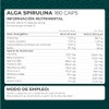 PRONAT | Alga Spirulina 100% Pura, Suplemento Alimenticio, 180 cápsulas