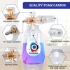 Foam Cannon for Pressure Washer with Dual Connector, Balabulala Car