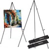 Nicpro Art Folding Easels for Display, 2 Pack 63 Inches