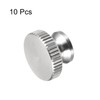 sourcing map Knurled Thumb Nuts, 10pcs M4 x D12mm x