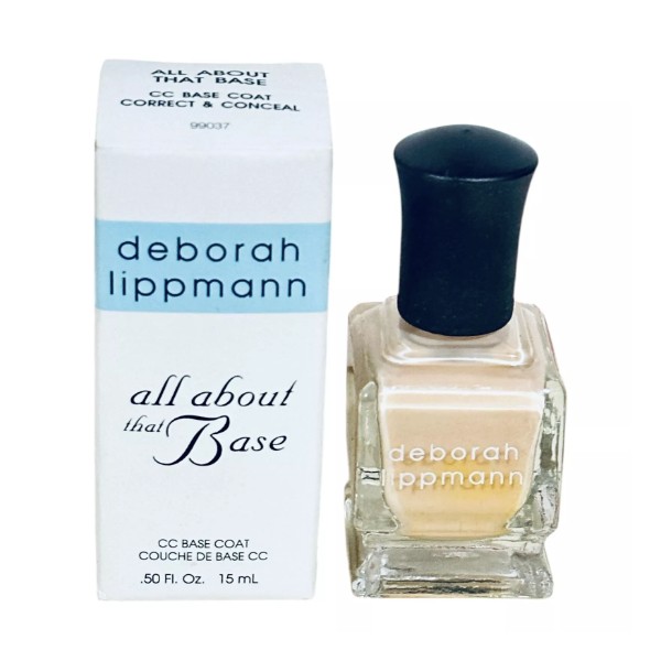 Deborah Lippmann All About That Base CC Base Coat new