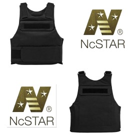 NcSTAR NEW NcSTAR Discreet Plate Carrier  XS-SM Adjustable- Black