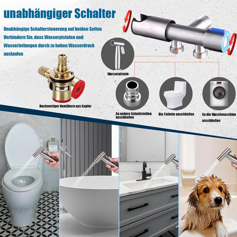 Coffee Life Plus Bidet hand shower for toilet, hand bidet