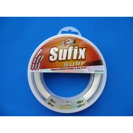 Sufix Surf Leader Clear Chalk Line 50 lb 0.65 mm 150 m