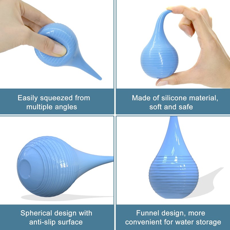Rubber Suction Ear Syringe, BVN Hand Bulb Syringe Ear Washing