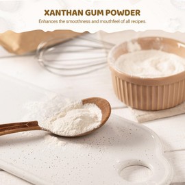 Baking Beauty and Beyond Premium Quality Pure Xanthan Gum Powder - Non-GMO Food Grade Extra Fine Powder Perfect for Making Sauces Soups Gluten Free Baking Ice Cream - 50g