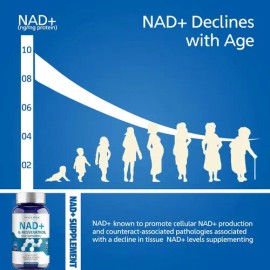 Vivalifer Suplemento Nad Resveratrol 120 Capsulas