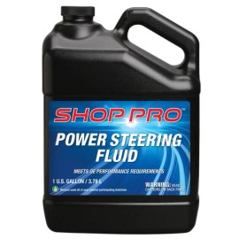 ShopPro Power Steering Fluid Meets OE Performance Requirements - 1 Gallon