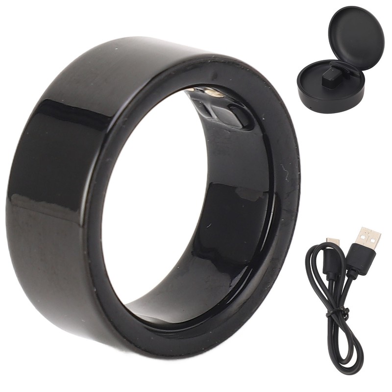 Smart Ring Health Tracker Bluetooth Health Fitness Tracker Waterproof Smart