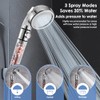 Vacto High Pressure Handheld Shower Head with Filter, Hard Water
