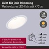 Paulmann 94870 LED Recessed Light 3-Step-Dim Cole Basic Set of