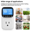 Diymore Plug in Digital Thermostat Temperature Controller,1800W,120V / 15A,-104℉~210℉, Heating