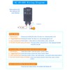 MANGOOD DC 8V~80V Waterproof Wireless Relay Switch, 12V/24V/48V/72V 30A Relay