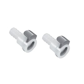 (2) Pack Air Hose Quick-Connect Female Connector Replacement Part for Sleep Number Bed F-236 (For Beds With 3/8" Inside Diameter Hoses Only)